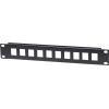 Intellinet 714860 10 portů síťový patch panel nevybavený specifikací 1 U