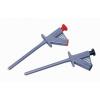 RS PRO Háčková svorka, velikost zásuvky: 4 mm, Šedá 2A, 1000V, délka: 160 mm, Nylon, materiál kontaktu: Bronz RS PRO Háčková svorka, velikost zásuvky: 4 mm, Šedá 2A, 1000V, délka: 160 mm, Nylon, materiál kontaktu: Bronz