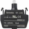 TRU COMPONENTS SA-LAG LED kontrolka zelená 110 V, 240 V 1 ks TRU COMPONENTS SA-LAG LED kontrolka zelená 110 V, 240 V 1 ks