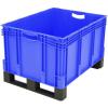1658533 stohovací zásobník vhodné pro potraviny (d x š x v) 800 x 600 x 520 mm modrá 1 ks