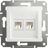 Schneider Electric Telefonní zásuvka RJ11 Asfora Signální bílá (RAL 9003) EPH4270121D 1 ks Schneider Electric Telefonní zásuvka RJ11 Asfora Signální bílá (RAL 9003) EPH4270121D 1 ks