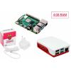 Raspberry Pi® Essentials Kit Raspberry Pi® 4 B 4 GB 4 x 1.5 GHz vč. napájecího zdroje, vč. pouzdra