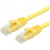 Value 21.99.1022 RJ45 síťové kabely, propojovací kabely CAT 6 U/UTP 0.50 m žlutá nestíněný, bez halogenů, samozhášecí 1 ks Value 21.99.1022 RJ45 síťové kabely, propojovací kabely CAT 6 U/UTP 0.50 m žlutá nestíněný, bez halogenů, samozhášecí 1 ks
