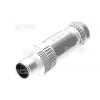 Vidlice M12A, 3 piny, kabel, 250 V / 4 A, IP67