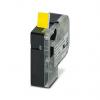 Páska do tiskárny štítků barva tisku Černá Žlutá pro různé modely tiskáren THERMOFOX, THERMOMARK GO, THERMOMARK GO.K