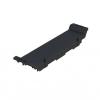 Electronics housings, OMNIMATE Housing - series CH20MBlack, Front element, closed, Width: 22,5 mm Electronics housings, OMNIMATE Housing - series CH20MBlack, Front element, closed, Width: 22,5 mm