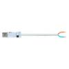 STEGO Konektor pro osvětlení, řada: LED 121/122 Kabel Vnější Přípojka, délka kabelu: 600 mm, IP20 barva Bílá, počet