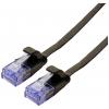 Value 21.99.0822 RJ45 síťové kabely, propojovací kabely CAT 6A U/UTP 2.00 m černá nestíněný, plochý, pozlacené kontakty 1 ks Value 21.99.0822 RJ45 síťové kabely, propojovací kabely CAT 6A U/UTP 2.00 m černá nestíněný, plochý, pozlacené kontakty 1 ks