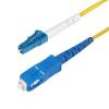 StarTech.com Optický kabel 125 μm 1žilový 2 m Nízko dýmivý bezhalogenový plášť, Žlutá StarTech.com Optický kabel 125 μm 1žilový 2 m Nízko dýmivý bezhalogenový plášť, Žlutá