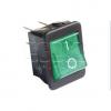 Kolébkový vypínač 2pól R595 BGNBT, 250 V / 16 A, podsvícený