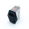 RS PRO Filtr IEC 2A Vnitřní, Montáž na rám, 250V ac 2 póly, 50Hz, 60 Hz Faston, 100 °C 2, -25 °C