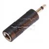 Adaptér JACK 3,5 mm vidlice mono → JACK 6,3 mm zásuvka mono Adaptér JACK 3,5 mm vidlice mono → JACK 6,3 mm zásuvka mono