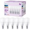 Philips LED 9290035465 LED Energetická třída (EEK2021) F (A - G) E14 klasická žárovka 4.9 W = 40 W teplá bílá (Ø x d) 35 mm x 106 mm 6 ks