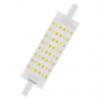 LED žárovky, řada: 40580, objímka žárovky: R7S, Oboustranný, barevný tón: Teplá bílá LEDVANCE