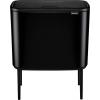 brabantia Bo Touch Bin 31 62 03 odpadkový koš, 34 l, ocel, (d x š x v) 312 x 540 x 680 mm, černá, 1 ks