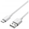 Kabel USB 2.0 USB-A / USB-C, 3 m, bílý, 3 A Kabel USB 2.0 USB-A / USB-C, 3 m, bílý, 3 A