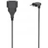 Hama 00223266 napájecí prodlužovací kabel, černá, 3 m