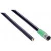 Kabel konektoru, A: Vnitřní, A: M12, Rovný 17, B: Bez koncovky, B: Vnější, 30V 4, IP67, IP65, řada: YF2A2D SICK 3 m