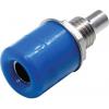 RS PRO Zásuvka na banánky, 4 mm, 30V, 24A, Modrá, Vnitřní Pájecí, materiál kontaktu: Mosaz, délka: 21.3 mm, pokovení RS PRO Zásuvka na banánky, 4 mm, 30V, 24A, Modrá, Vnitřní Pájecí, materiál kontaktu: Mosaz, délka: 21.3 mm, pokovení
