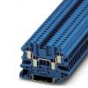 Phoenix Contact Napájení přes svorkovnici 3044584, řada: UT 4, 500V Modrá 0.14mm², 6 mm² 1 Šroubová IECEx/ATEX