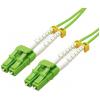 Roline 21.15.9276 optické vlákno optické vlákno kabel 7.00 m zelená [2x zástrčka LC - 2x zástrčka LC] Multimode OM5