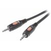 SpeaKa Professional SP-7870376 jack audio kabel [1x jack zástrčka 3,5 mm - 1x jack zástrčka 3,5 mm] 5.00 m černá