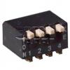 DIP spínač piano DSPV04LSGET-G, 4 póly, SMD