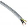 Ovládací kabel 3žilový plocha průřezu 1.5 mm² 15 AWG, 500V Nestíněný Bez halogenů plášť, Šedá, vnější průměr: 6.7 mm