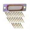 Amphenol India Konektor D-Sub, řada: M24308, počet kontaktů: 26, orientace těla: Rovný 2.29 mm, Montáž do panelu Amphenol India Konektor D-Sub, řada: M24308, počet kontaktů: 26, orientace těla: Rovný 2.29 mm, Montáž do panelu