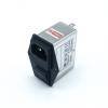 RS PRO Filtr IEC 2A Vnitřní, Montáž na rám, 250V ac 2 póly, 50Hz, 60 Hz Faston, 100 °C 1, -25 °C
