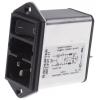 Schurter Konektor IEC 10A C14 Vnější, Montáž do panelu 5 x 20 mm, 250V ac 2 póly, 60Hz Rychlé připojení, 85 °C 2, -25 °C Schurter Konektor IEC 10A C14 Vnější, Montáž do panelu 5 x 20 mm, 250V ac 2 póly, 60Hz Rychlé připojení, 85 °C 2, -25 °C