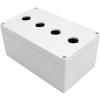 Hammond Electronics 1554MPB4 univerzální pouzdro 200 x 120 x 90 polykarbonát šedá 1 ks Hammond Electronics 1554MPB4 univerzální pouzdro 200 x 120 x 90 polykarbonát šedá 1 ks
