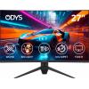 ODYS Q27-X LED monitor 68.6 cm (27 palec)2560 x 1440 Pixel, 16:9, 1 ms, VA LED
