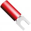 Krimpovací plochý konektor, řada: PIDG, Izolované, M2.5 barva Červená, max. AWG: 16 AWG, min. AWG: 22 AWG, TE