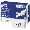 TORK 120288 Xpress® Multifold Advanced papírové utěrky, skládané (d x š) 34 cm x 21 cm bílá 21 x 136 listů/bal. 2856 ks