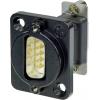 Neutrik NADB9MF-B D-SUB adaptér D-SUB zástrčka 9pólová - D-SUB zásuvka 9pólová 1 ks