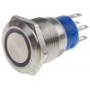 RS PRO Tlačítkový spínač IP67 DPDT Panel Okamžité Osvětlené 19.2 mm 5 A, barva LED: Bílá 12 V dc 250 V ac RS PRO Tlačítkový spínač IP67 DPDT Panel Okamžité Osvětlené 19.2 mm 5 A, barva LED: Bílá 12 V dc 250 V ac