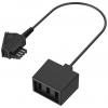 Hama telefonní kabel [1x telefonní zástrčka TAE-F - 3x telefonní zásuvka TAE-NFN] černá