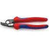 Štípací kleště, celková délka: 165mm, Vícesložková rukojeť Bez úkosu, Hliníkový drát, Měděný drát, číslo modelu: Knipex Štípací kleště, celková délka: 165mm, Vícesložková rukojeť Bez úkosu, Hliníkový drát, Měděný drát, číslo modelu: Knipex