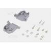 Kryt na konektor D-SUB 15P DS1045-15AP1S1-A, ABS, šedý