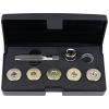 KS Tools 1504930 Sada šroubů se závitem a olejovými šrouby, 12 ks M17 x 1,5