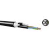 Kabeltronik 842753100 kombinovaný kabel 2 x 1.65 mm² + 3 G 1 mm² černá 100 m