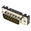 HARTING Konektor D-Sub, počet kontaktů: 15, orientace těla: Rovný 2.74 mm, Průchozí otvor Vnější, Standardní, D,