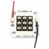 ILR-IW09-85ML-SC201-WIR200. LED svítidlo IR svazku, řada: OSLON Black PowerCluster 2 kolíkový Povrchová montáž 9 LED ILR-IW09-85ML-SC201-WIR200. LED svítidlo IR svazku, řada: OSLON Black PowerCluster 2 kolíkový Povrchová montáž 9 LED