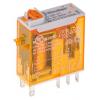 Finder Výkonové relé DPDT Montáž na plošný spoj 8A 24V ac 46 Finder Výkonové relé DPDT Montáž na plošný spoj 8A 24V ac 46