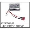 Absima ABZ86101-47 akupack Li-Ion (modelářství), 7.4 V, 1500 mAh, články 3, T zásuvka Absima ABZ86101-47 akupack Li-Ion (modelářství), 7.4 V, 1500 mAh, články 3, T zásuvka