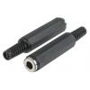 RS PRO Konektor jack, Kabel, Stereo Vnitřní, 6.35 mm 3 barva Černá, orientace těla: Rovný, materiál kontaktu: Mosaz, RS PRO Konektor jack, Kabel, Stereo Vnitřní, 6.35 mm 3 barva Černá, orientace těla: Rovný, materiál kontaktu: Mosaz,