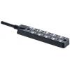 Amphenol Industrial Rozváděč M8 s kabelem, řada: DB8-3A6CAB-SPS7BXX 6cestná, 30V 6A M8