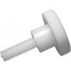 TOOLCRAFT 830387 rýhovaný šroub M4 10 mm DIN 464 plast, polyamid 10 ks