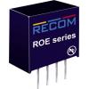 RECOM ROE-0505S DC/DC měnič napětí do DPS 5 V/DC 5 V/DC 200 mA 1 W Počet výstupů: 1 x Obsah 1 ks